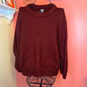 Maroon sweater by A New Day XXL
